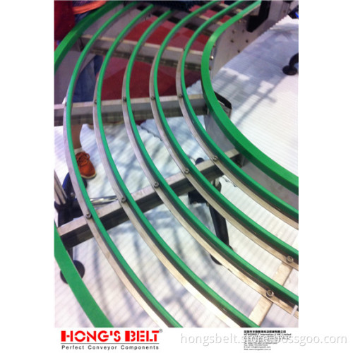 The Plate Turning Modular Conveyor Wear Strip U5